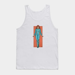 Red - 1986 Jumpsuit Tank Top